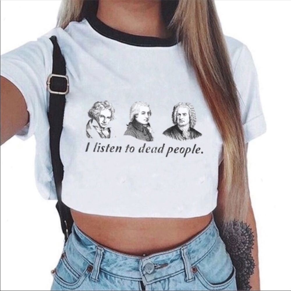 NWOT Money Crop Top